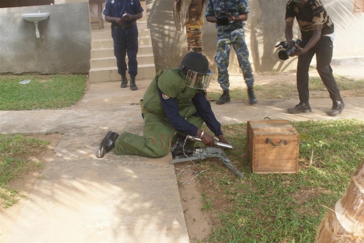 Destruction d`engins explosifs au Plateau, ce vendredi : le communiqué de la gendarmerie nationale